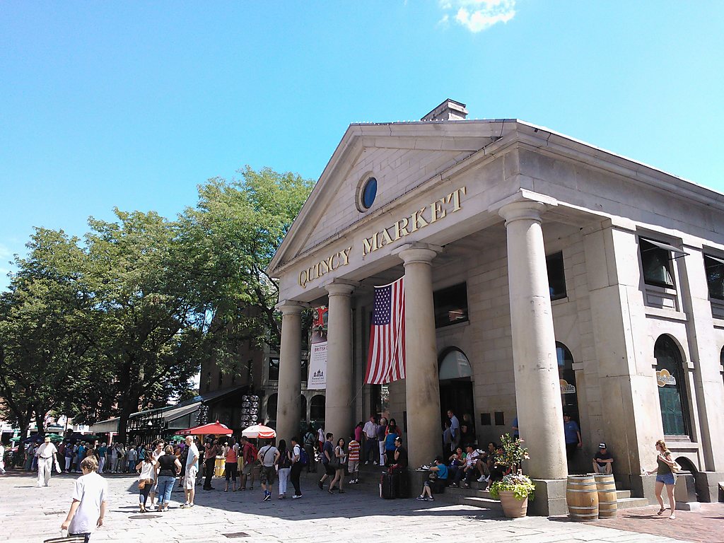 O Quincy Market é um paraíso gastronômico aos turistas.